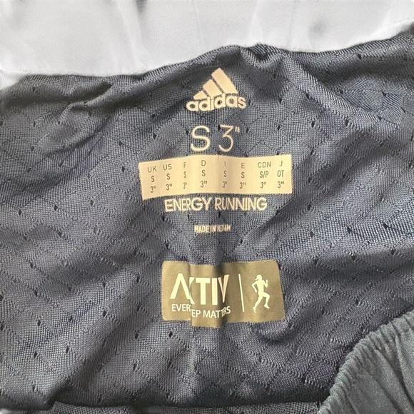 🌺ADIDAS 3" Athletic Shorts in Dark Navy Size Small -- PERFECT FOR SUMMER!!!🌺 - Picture 4 of 7
